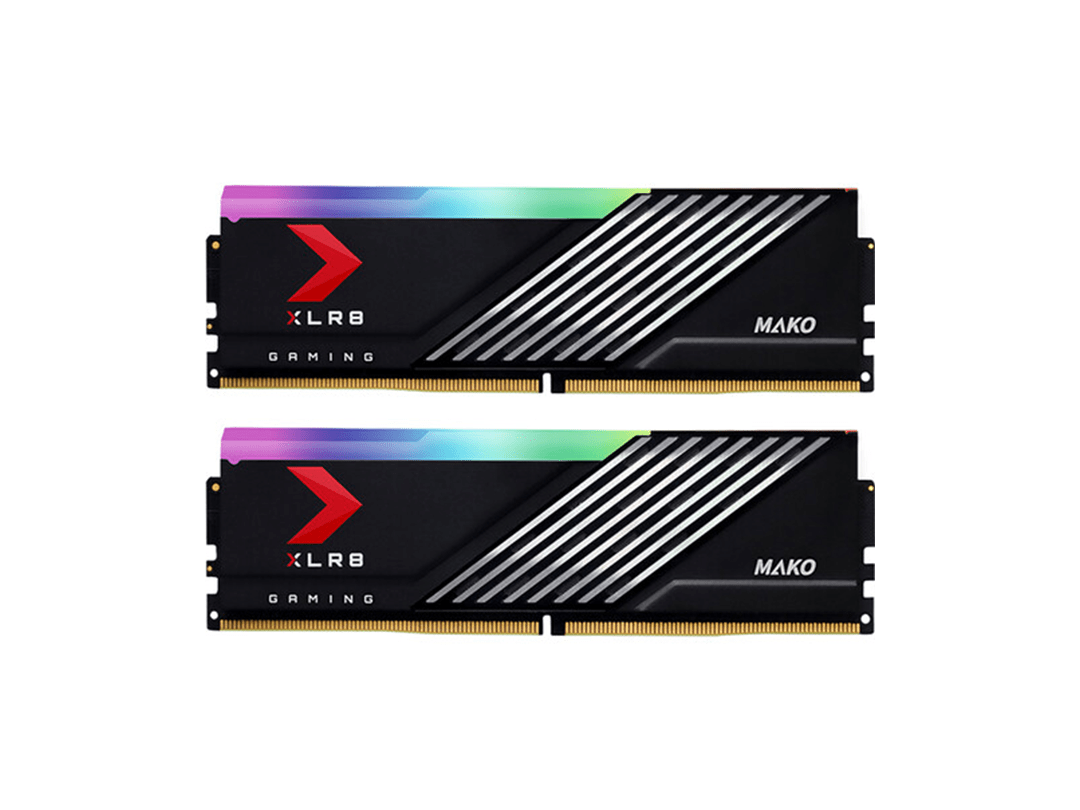 PNY 32GB XLR8 Gaming Epic-X RGB DDR5 6000 MHz UDIMM Desktop Memory Kit (2 x 16GB) in Qatar PNY 32GB XLR8 Gaming Epic-X RGB DDR5 6000 MHz UDIMM Desktop Memory Kit (2 x 16GB) in Qatar
